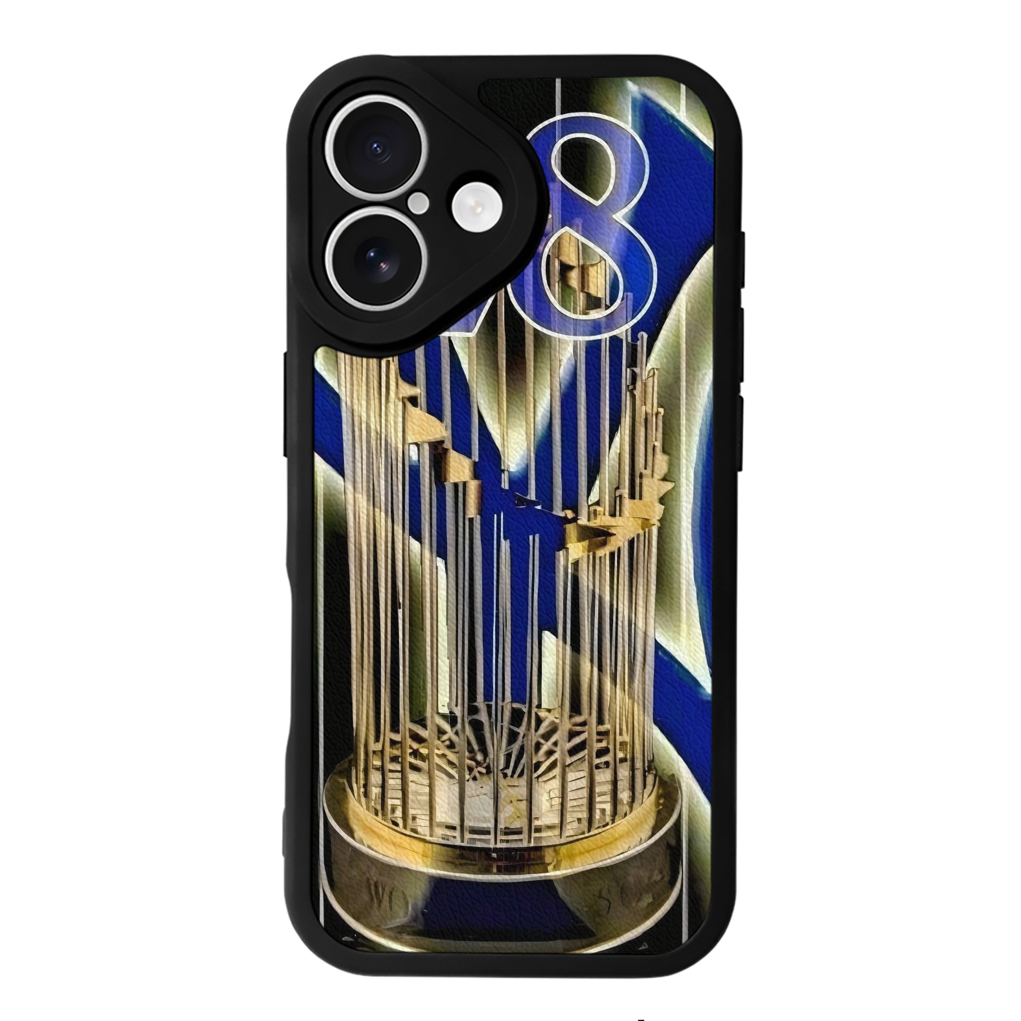 New York Yankees 212 IPhone 16 Silicone Leather Case – UV Print, Lambskin Texture – Perfect Fit, Wireless Charging Compatible, Scratch Resistant, Precise Cutouts – Stylish Protection For IPhone 16